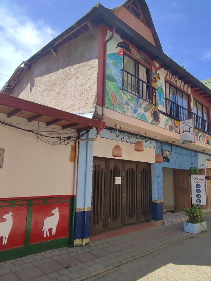 La Casona Hostel Guatape Exterior photo